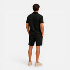 Felorro | Men’s Textured Zip Polo Shorts Set Summer Co-Ord