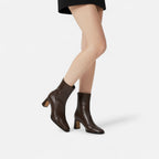 Women’s Ankle Boots Square Toe Block Heel Classic