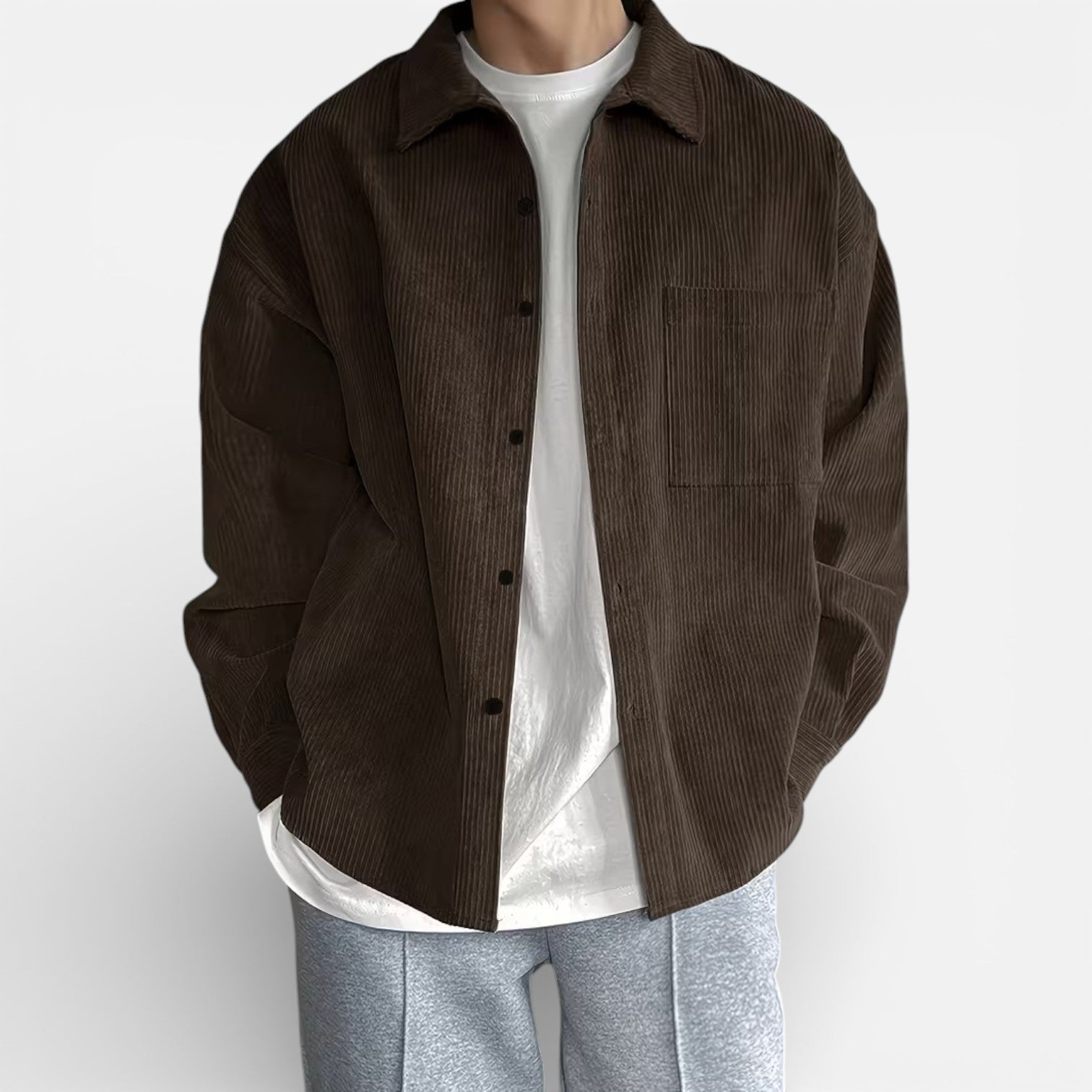 Men’s Overshirt Jacket Classic Smart Casual Fit