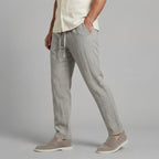 Men's Relaxed Fit Wide Leg Summer Trousers