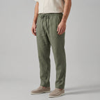Men's Relaxed Fit Wide Leg Summer Trousers