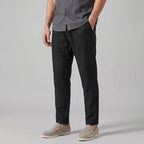 Men's Relaxed Fit Wide Leg Summer Trousers