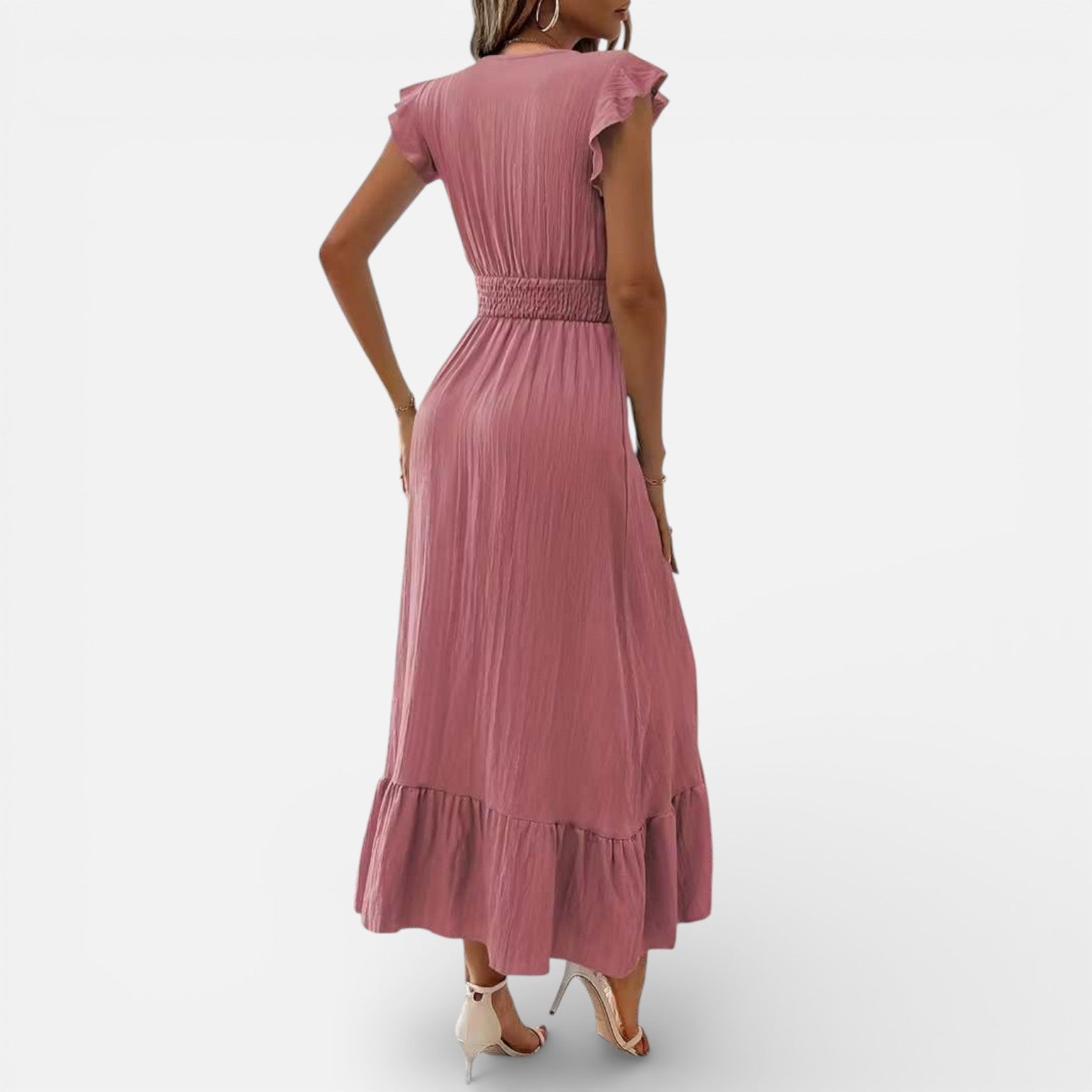 Women’s Sleeveless Maxi Dress Flowy Fit Timeless Style
