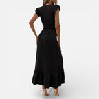 Women’s Sleeveless Maxi Dress Flowy Fit Timeless Style