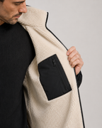 Men's Reversible Sherpa Lined Puffer Jacket