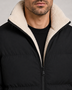 Men's Reversible Sherpa Lined Puffer Jacket