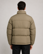 Men's Reversible Sherpa Lined Puffer Jacket