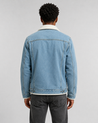 Men's Sherpa Lined Denim Trucker Jacket