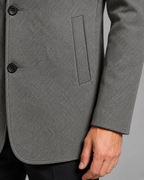 Men's Mandarin Collar Blazer