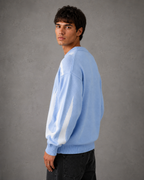 Men's Graphic Knit Sweater - Relaxed Crew Neck Streetwear Fit