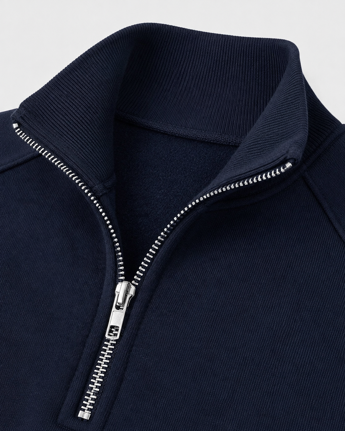 Men's Half Zip Pullover – Funnel Neck Raglan Sleeve