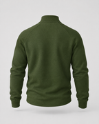 Men's Half Zip Pullover – Funnel Neck Raglan Sleeve