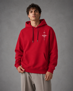 Men's Oversized Graphic Hoodie - Front & Back Print Relaxed Fit