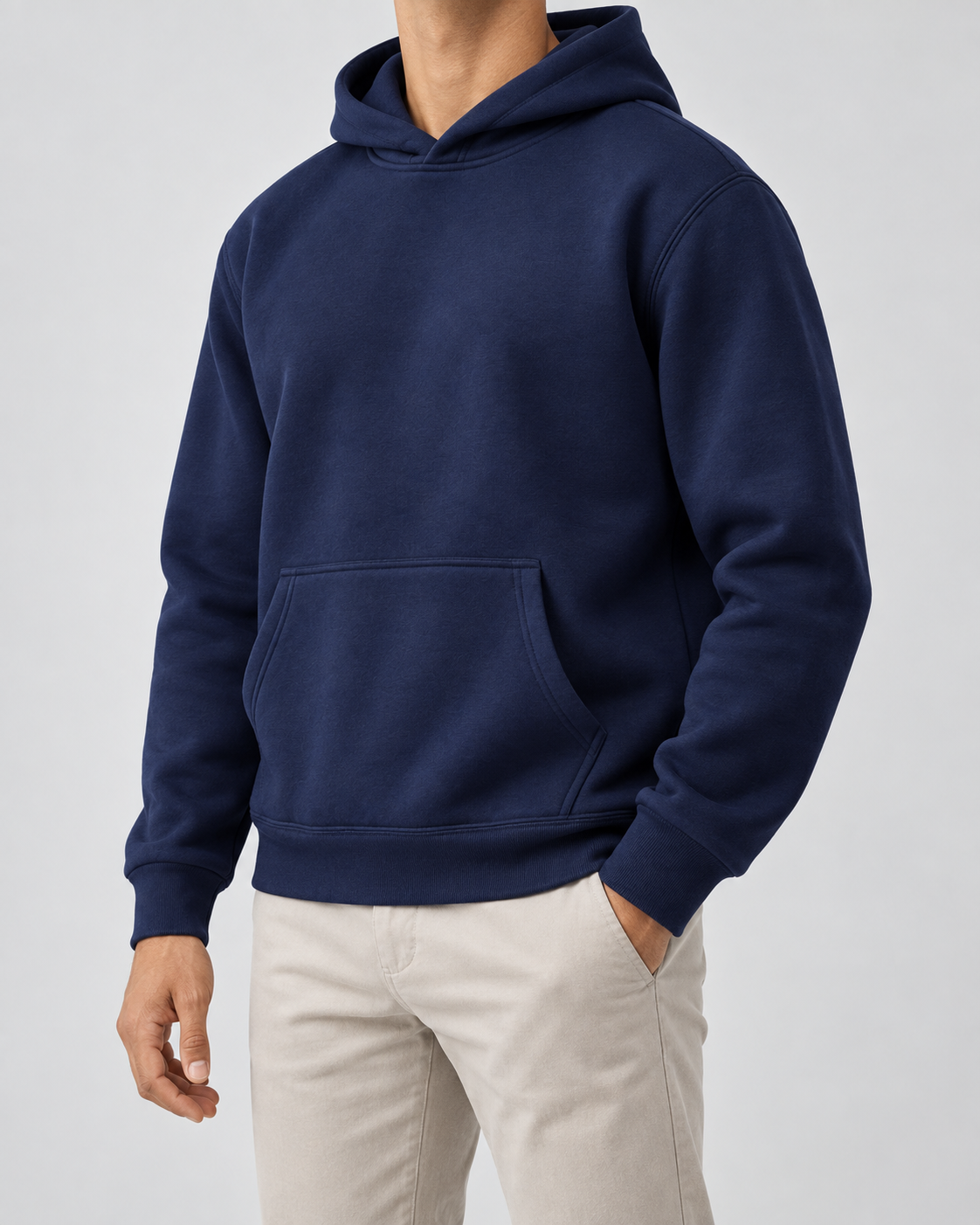 Men's Pullover Hoodie – Kangaroo Pocket Fleece Regular Fit
