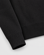 Men's Rib-Knit Polo Sweater – Contrast Trim Long Sleeve Regular Fit