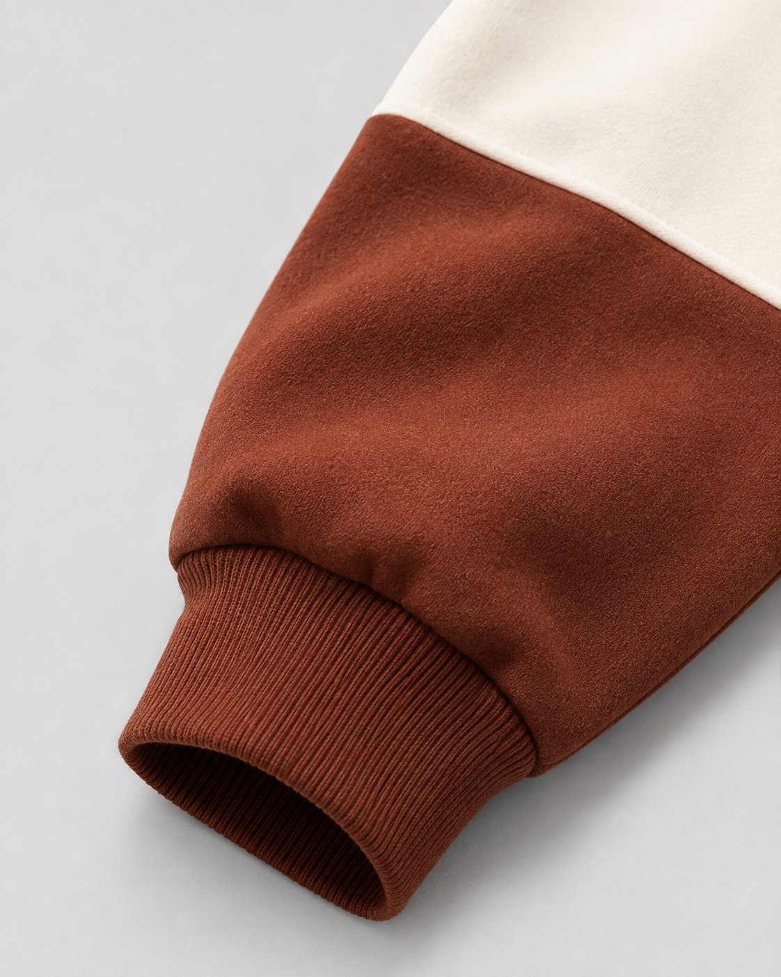 Men's Rugby Polo Sweater - Colour Block Long Sleeve Relaxed Fit