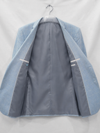 Men's Windowpane Check Blazer - Tailored Fit
