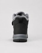 Men's Winter Ankle Boots - Lace-Up Strap with Rugged Lug Sole