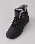 Men's Winter Boots - Lace-Up Plush-Lined Rugged Ankle Style