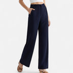 Women’s High Waist Wide Leg Trousers – Tailored Classic Fit
