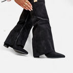 Women’s Knee-High Boots Suede Comfort Classic Fit