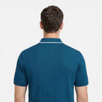 Felorro | Men’s Ribbed Cotton Polo Shirt Lightweight Comfort Classic Fit