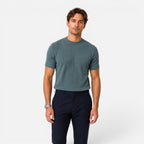 Felorro | Men’s Knitted T-Shirt Lightweight Comfort Slim Fit Summer