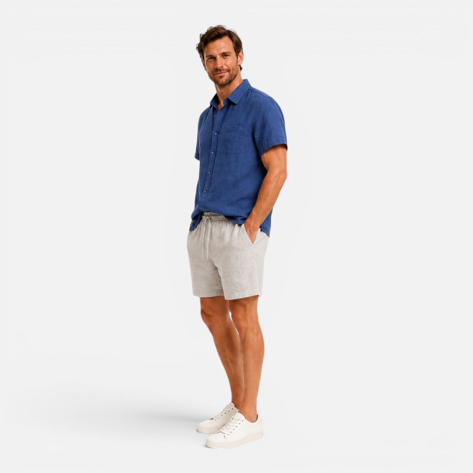 Felorro | Men’s Two Piece Summer Set Lightweight Breathable Casual Fit