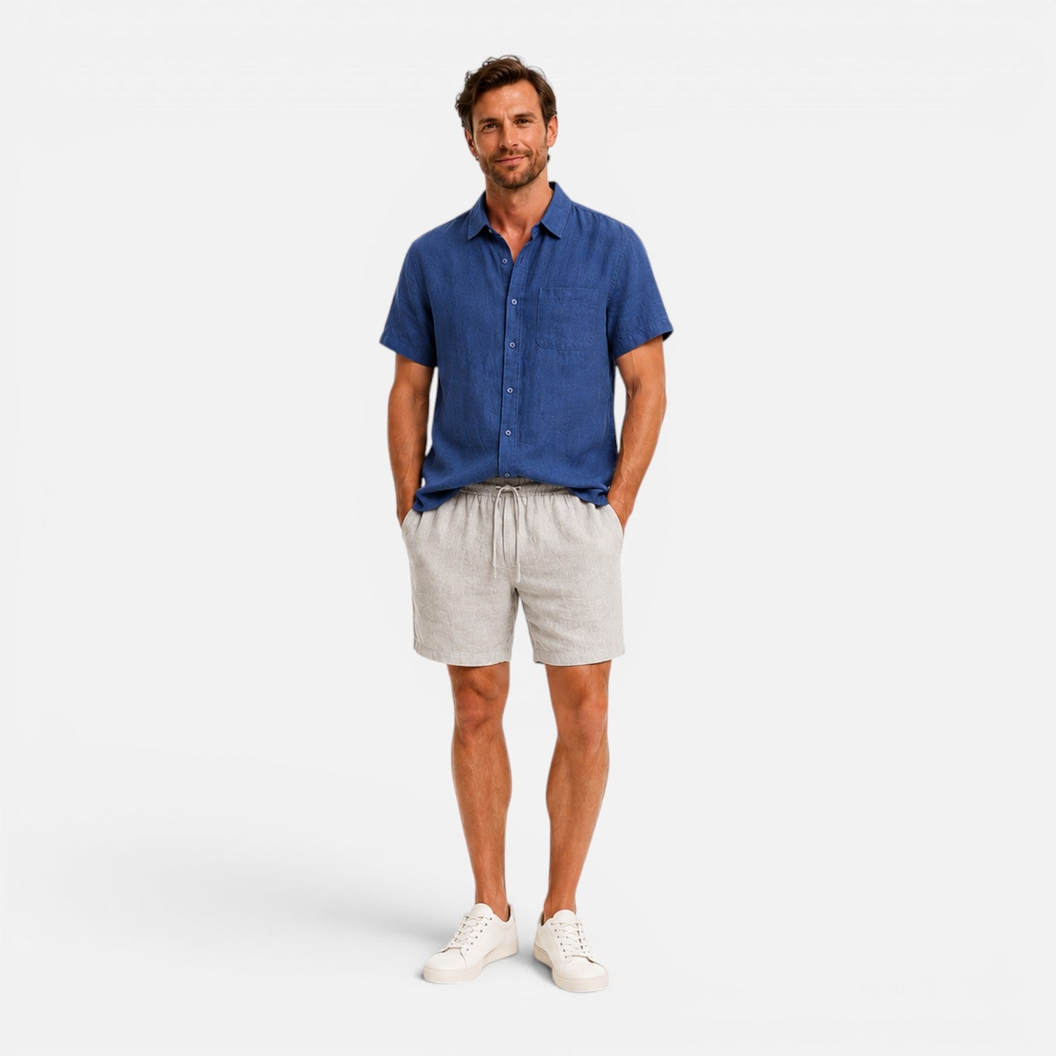 Felorro | Men’s Two Piece Summer Set Lightweight Breathable Casual Fit