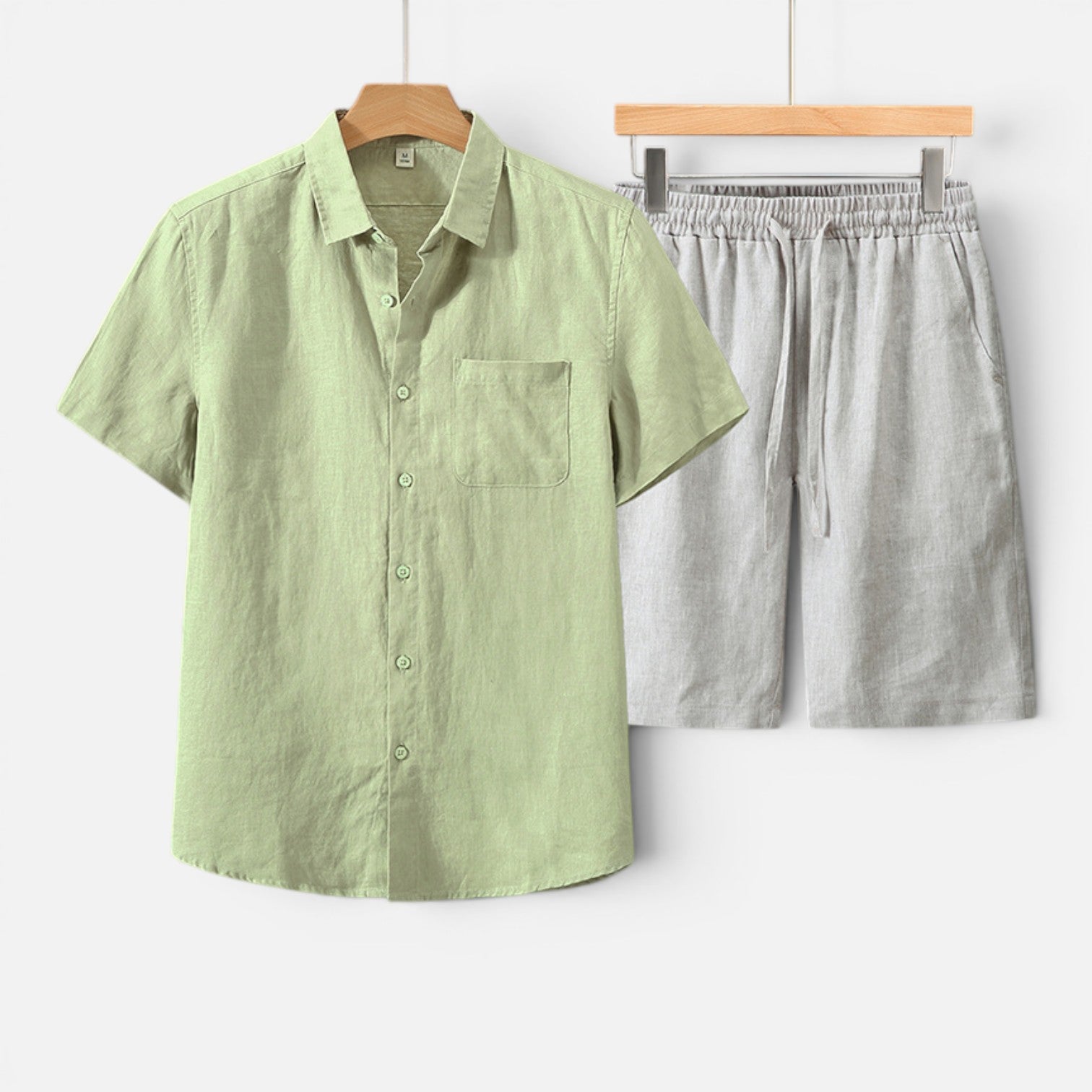 Felorro | Men’s Two Piece Summer Set Lightweight Breathable Casual Fit