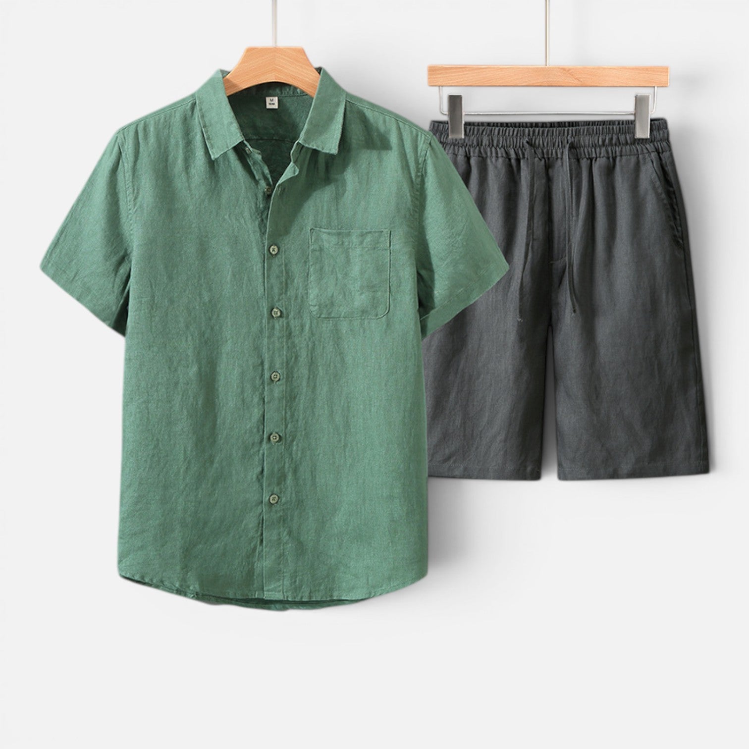 Felorro | Men’s Two Piece Summer Set Lightweight Breathable Casual Fit