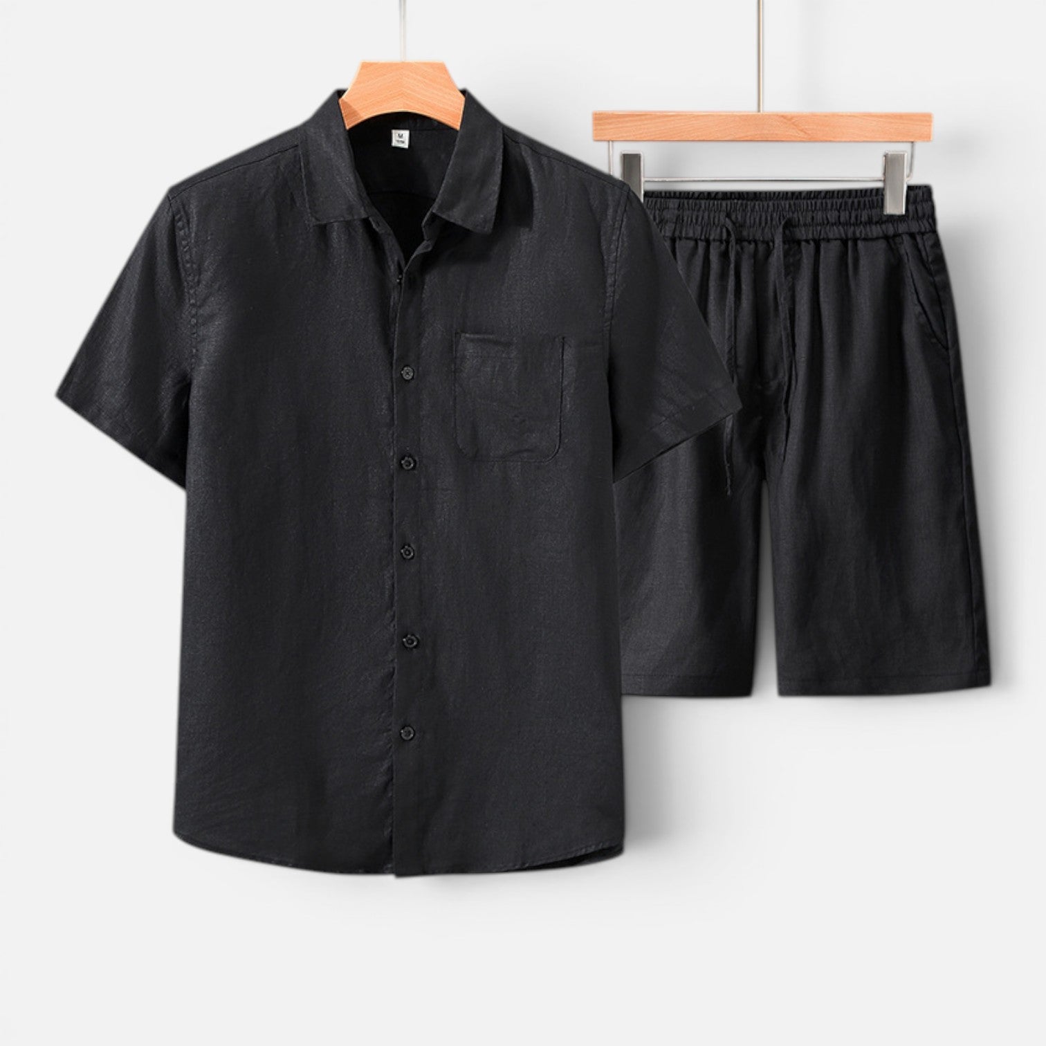 Felorro | Men’s Summer Set Shirt and Shorts Lightweight Breathable