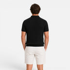 Felorro | Men’s Knit Polo Shirt Textured Breathable Regular Fit