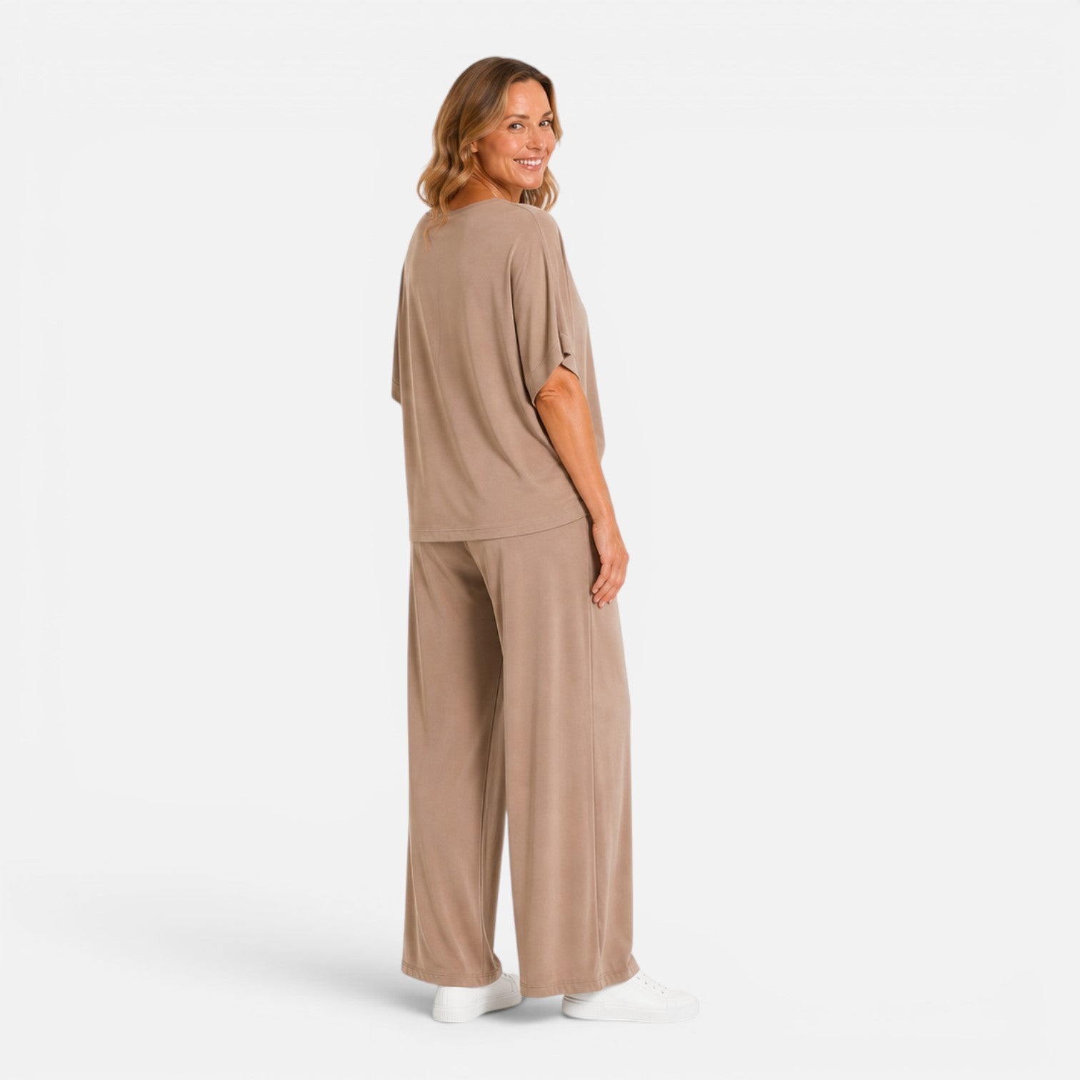 Felorro | Women’s Comfortable Lounge Set Wide Leg Pants Outfit