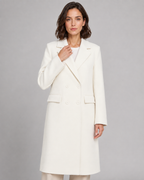 Women's Double-Breasted Tailored Long Winter Coat