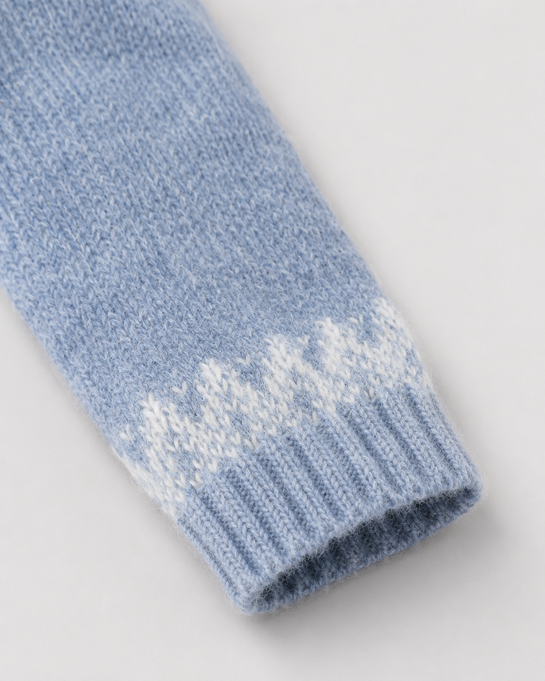 Women's Fair Isle Knit Sweater - Crew Neck Relaxed Fit