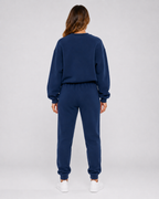 Women's Oversized Sweatshirt and Jogger Tracksuit Set