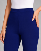 Women's Stretch Capri Leggings - High Waist Fit